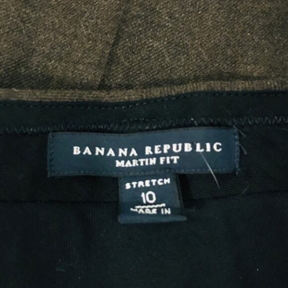 Banana Republica Wool Dress Pants, Brown, 10 - Picture 5 of 6